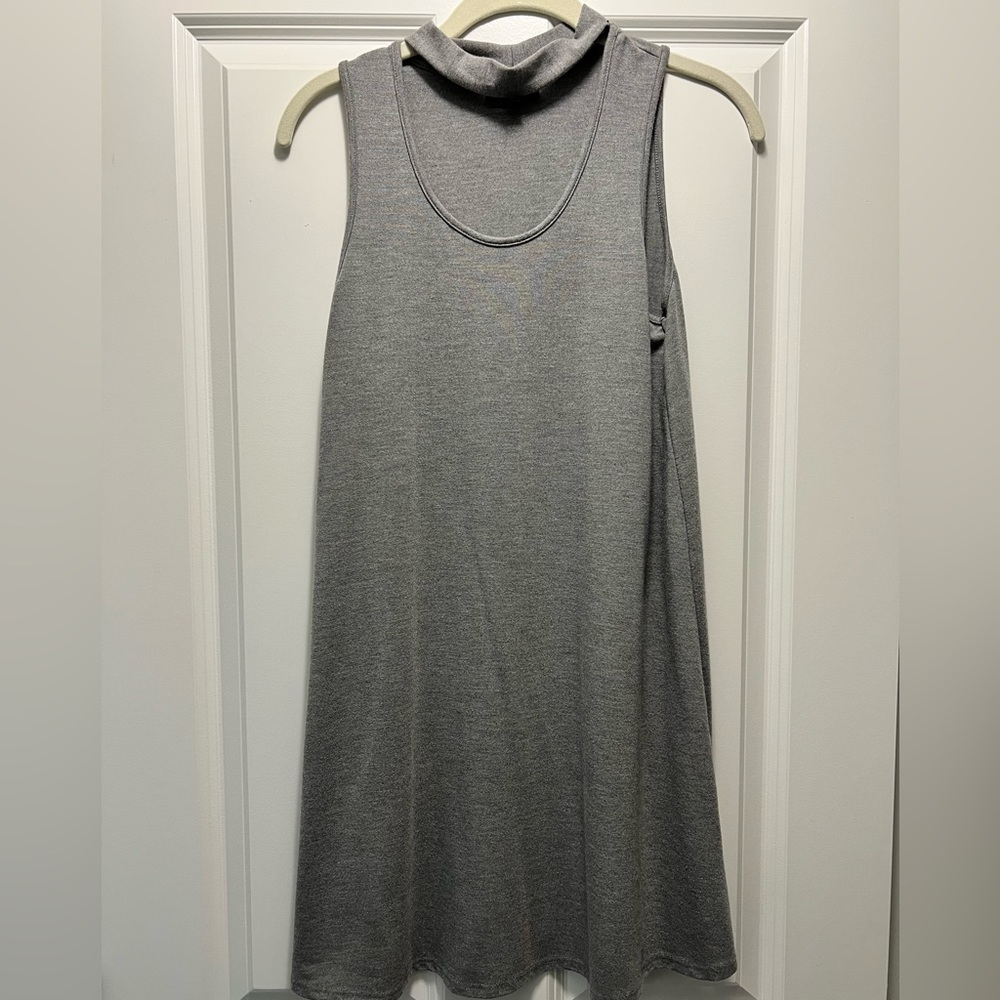 Topshop Grey Mini Dress